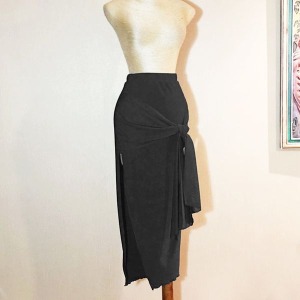 

latin dance skirt women rumba dance black skirt female tango practice dress samba/salsa/rumba costume dql2108, Black;red