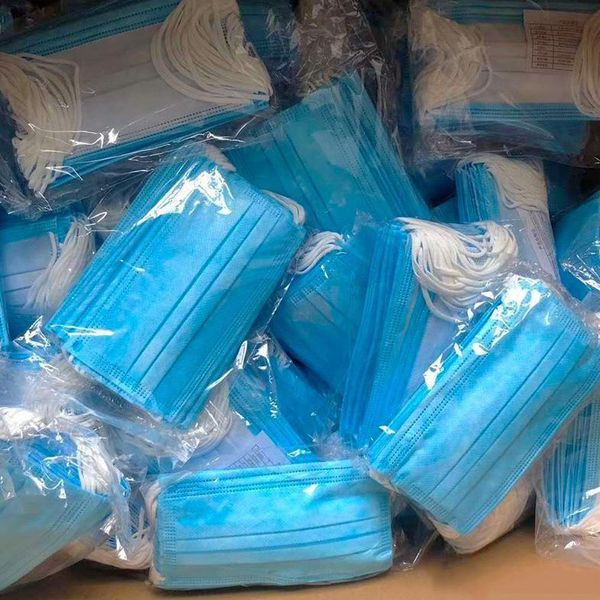 

dhl 50pcs 7264991 face mask quality assurance 7339044 meltblown mouth disposable mascherine face masks nonwove 3 layer ply anti-dust 95% 04