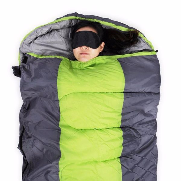 

3 colors sleeping bag outdoor travel hiking waterproof sleeping bed thermal winter bag