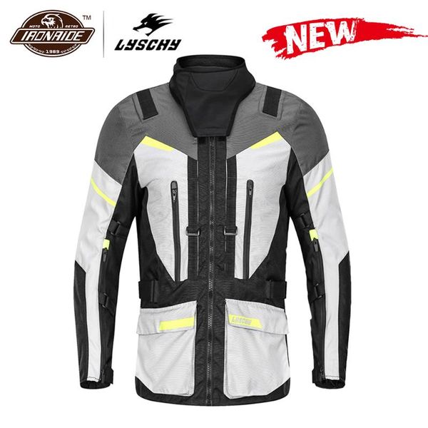 

lyschy motorcycle jacket waterproof chaqueta moto jaqueta motociclista motocross jacket riding motorcycle protection