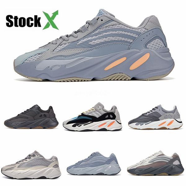 

с box new wave 700 runner сиреневые инерция мужская обувь kanye west дизайнерская обувь мужчины женщины 700 v2 статическая спортивные seanke