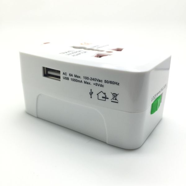 

latest power adapter international electric plug travel adapter 2 usb ports ac power charger socket adapter with eu uk us au plug