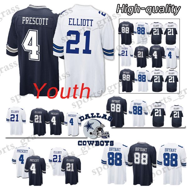 dak prescott youth cowboys jersey