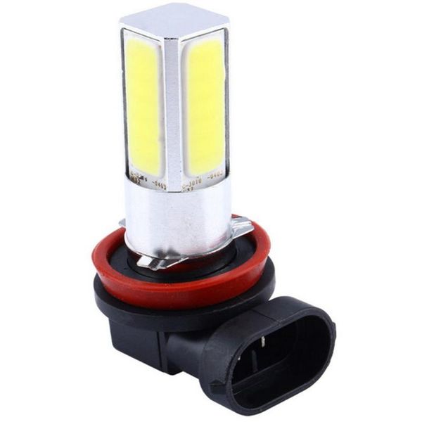 

h8 h11 high power 20w 4-smd cob led car auto driving day led fog light white