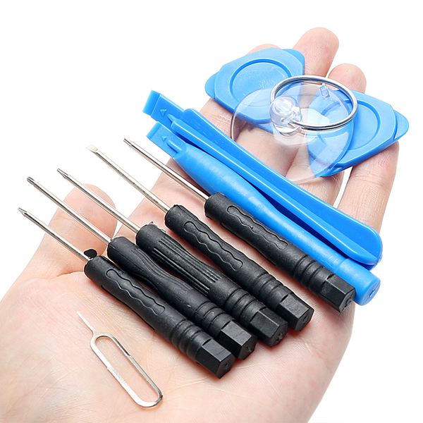

diywork hand tool sets pry mobile phone repair tool kit cell phone opening tools set 11 in 1 combination screwdriver set
