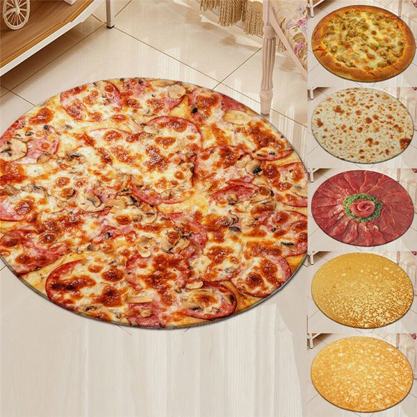 

pizza tortilla burrito blanket blanket-corn flour throw 40 60 90cm non-slip blanket