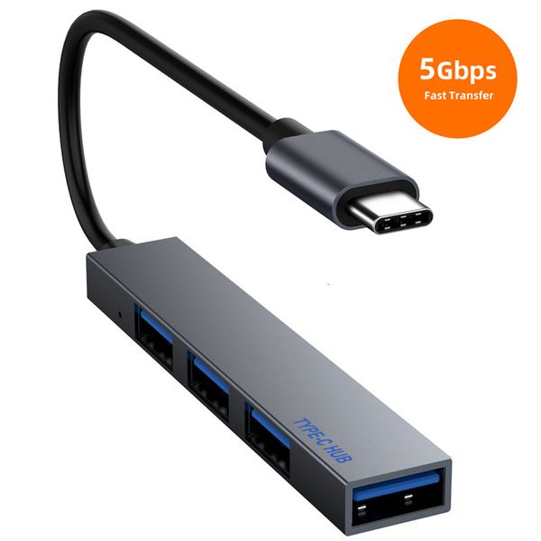 

Тип C HUB 4 порта USB-C к USB 3.0 разветвитель конвертер OTG адаптер кабель для Macbook Pro ИМАК П