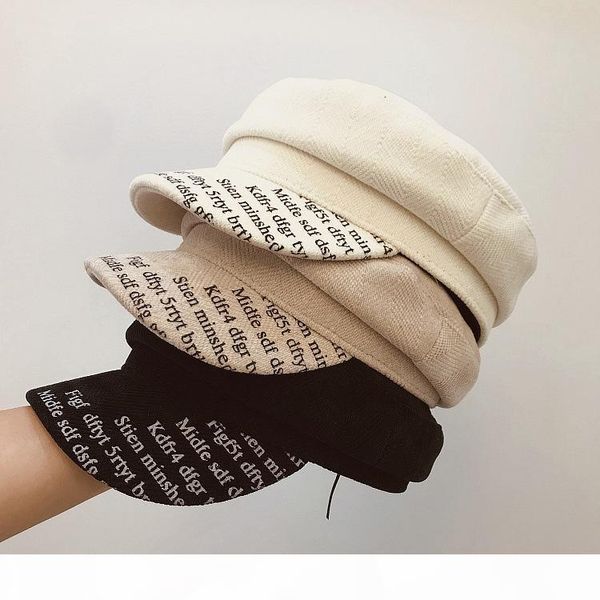 

01909-xintao japan design letter twill cotton cloth visors cap men women leisure hat, Blue;gray