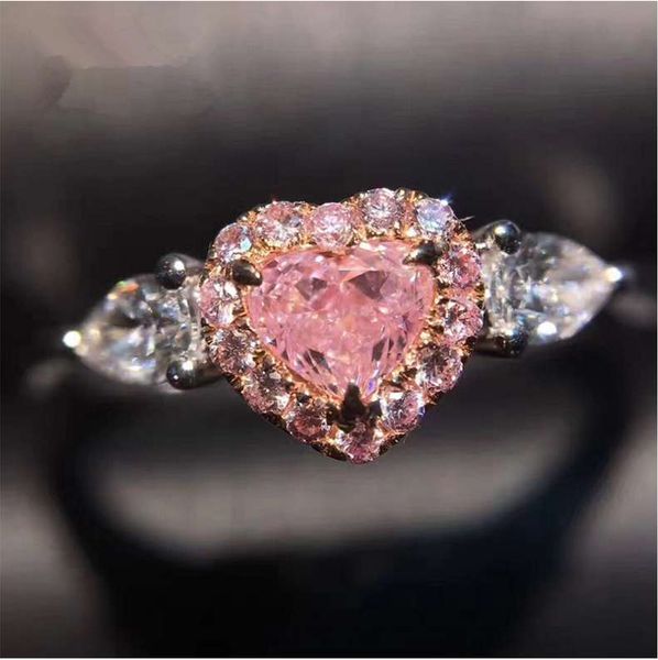 

простая любовь кольцо леди новый модный bridal fashion jewelry пара кольца подруга подарков высокое качество мода, Golden;silver