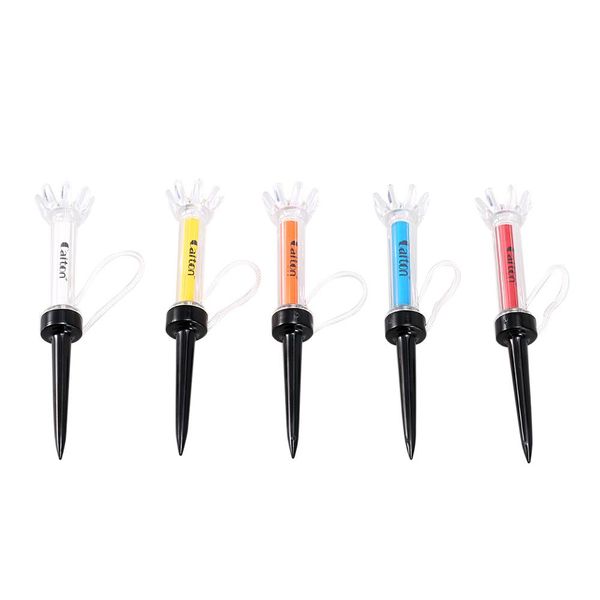 

5шт golf tee 79mm / 90mm прочный мяч для гольфа держатель подушка top тройники training болл tee magnetic шаг гольф аксессуары drop доставка