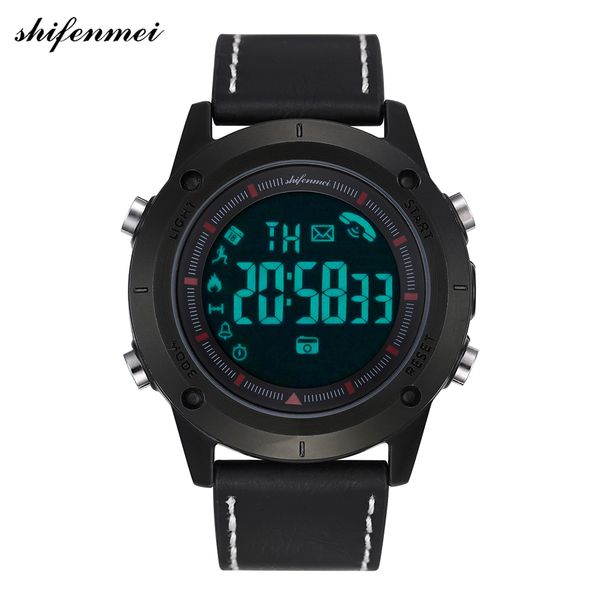 

shifenmei s3129 sport watch cheep bluetooth android/ios phones waterproof gps touch screen health sport smart watch, Slivery;brown