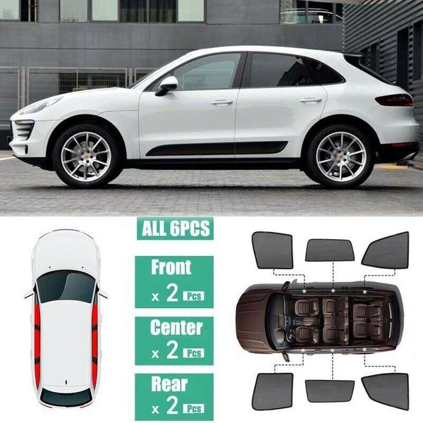 

car windows sun shade uv protection ray blocking mesh visor for porsche macan