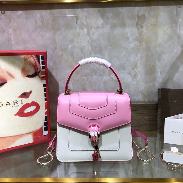 

new women's one-shoulder bag 7a high-end custom quality diagonal cross bag fashion style gold metal accessories with long shoulder stra
