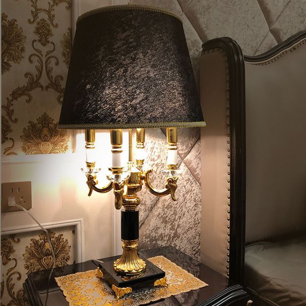 

crystal table lamp white black modern golden art ac high grade crystals k9 table lamp for home bedroom living room decoration bedside lamp