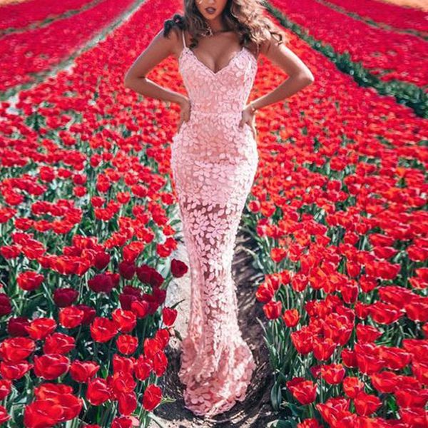 

2019 new ladies dress v-neck casual fashion evening sleeveless women prom summer dress, Black;gray
