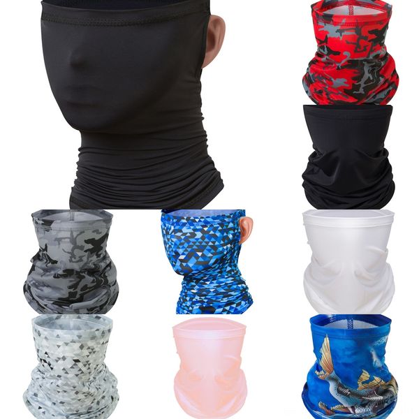 

vmif6 magic hat fashion scarf face mask scarf windproof collars sunscreen multiple style outdoor seamless cycling, Black