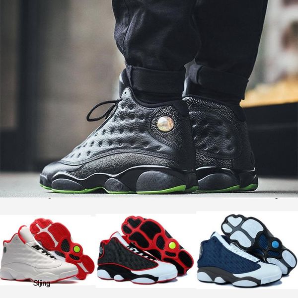 

новый 13 обратный он доигрался остров зеленый бреда чикаго flint мужчина retre баскетбол обувь j13 13s мел dmp плей hyper royal тапок