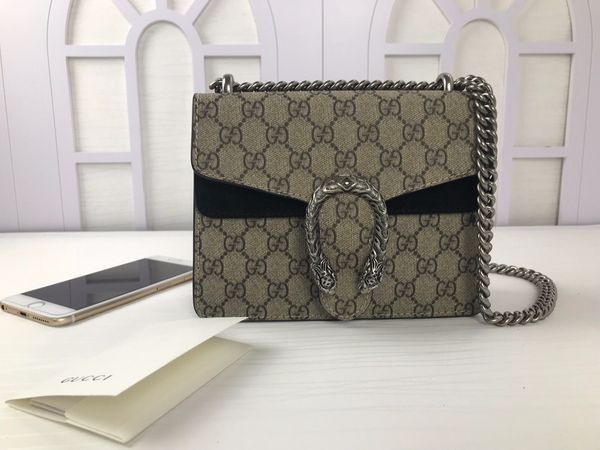 

the single shoulder bag classic fashion model 2019 explosive european and american style size: 20*15.5*5 cm freight g079, Black