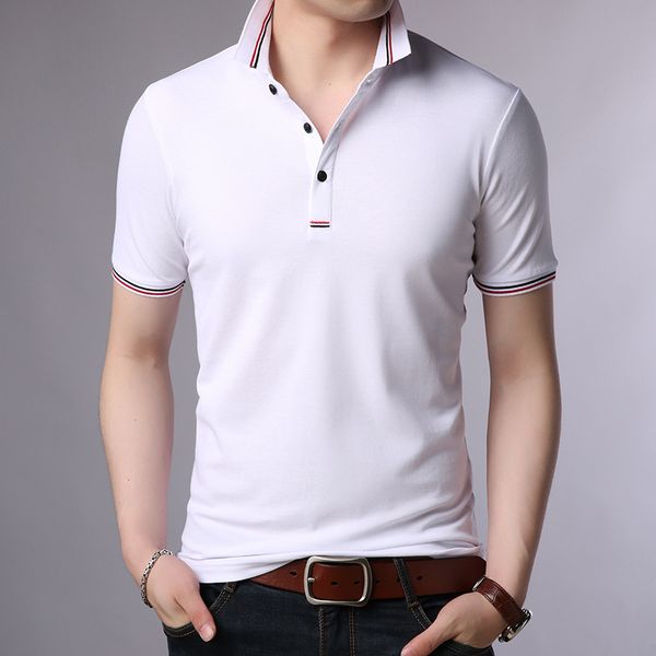 

mens cotton shirt pullover short sleeve for summer solid fashion casual bo21151214, White;black