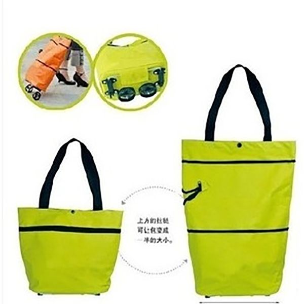 

folding tug bag shopping cart luggage cart trolley folding portable shopping