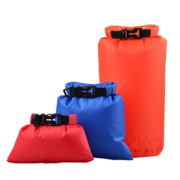 

3 sizes colors set waterproof dry bag sack storage pack bag