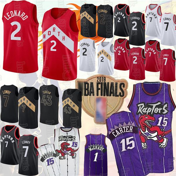 

Ncaa kawhi 2 leonard jer ey pa cal 43 iakam vince 15 carter kyle 7 lowry tracy 1 mcgrady add final patch ba ketball jer ey, Black;red