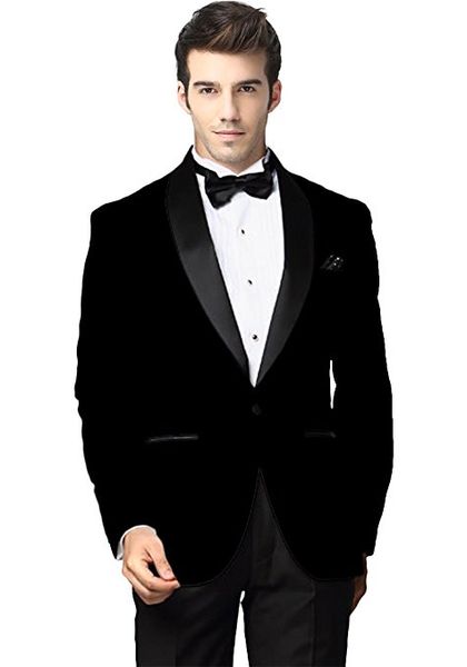 

shawl lapel wedding tuxedos slim fit suits for men groomsmen suit two pieces prom formal suits (jacket+pants+tie) 352, Black;gray