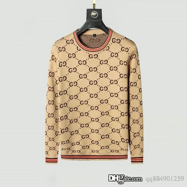 

2019 new fashion autumn/winterluxury women designer sweaters round-neck hip hop sweatshirt outerwear casual wear sweater -2xl, White;black