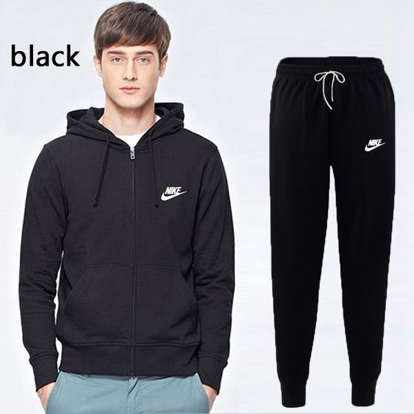 

medusa suit new 2018 high-end luxury fashion jogging suit dress long sleeve zippers cultivate one's morality of sport suit, Gray