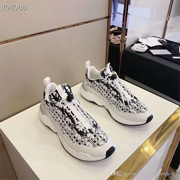 

2019 b24 ca ual hoe in white black oblique canva d knit trainer ca ual flat for women men ize 35 45