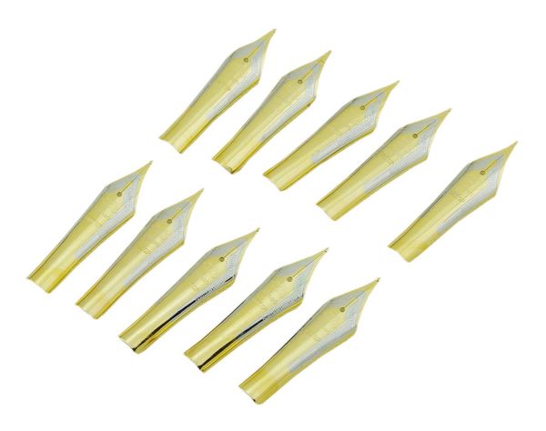 

5 pcs / 10 pcs jinhao fountain pen nibs spare pen nibs for jinhao 450, 750, 159, dragon offspring and double dragon fountain