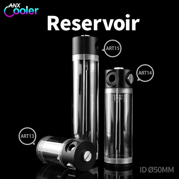 

syscooling new design art13-15 cylindrical transparent acrylic water tank