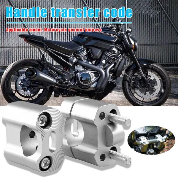 

1 1/8 cnc aluminum motorcycle handlebar risers 28mm handle bar clamps universal conveninently and simple installation