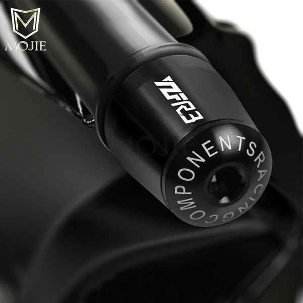 

motorcycle accessories 7/8" 22mm handlebar hand grips handle bar end cap for yamaha yzf r3 yzf-r3 yzfr3 2015-2017 2016
