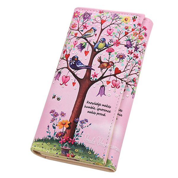 

women wallet pu leather fashion lady purses long fold coin purse cards id p holder money bags girls wallets cases, Red;black