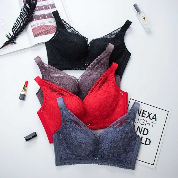 

women tank bra lace floral cami bralette comfort bra seamless vest lace beauty back underwear adjustable, Red;black