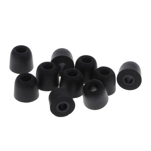 

5 пар earbud пены памяти кончиках ушей earplug советы для inear наушников 4.5мм