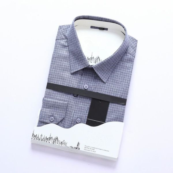 

2019 new pb56932 autumn brand fashion men clothes slim fit long sleeve shirt men plaid cotton casual men shirts social plus size, White;black