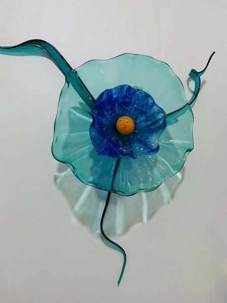 2020 Beautiful Murano Glass Wall Art Lamp Elegant Wedding Wall