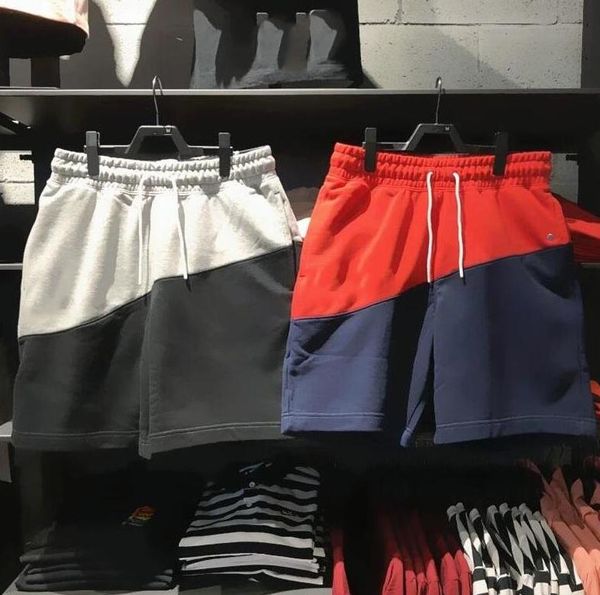 

просто летние шорты логотип короткие бегуны брюки для мужчин модные дизайнерские брюки повседневные однотонные брюки одежда азиатский размер, White;black