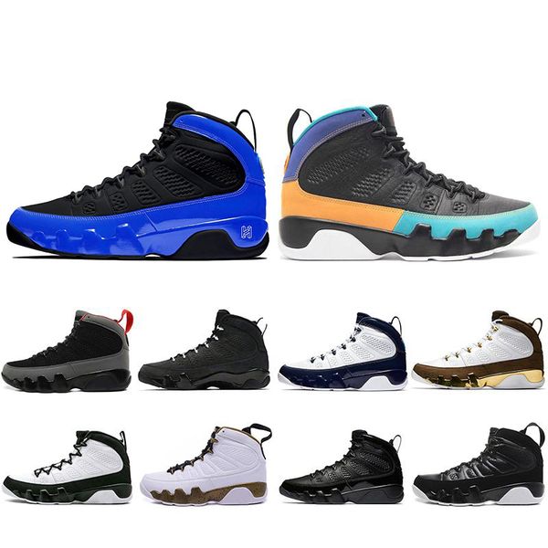 

new arrival racer blue citrus 9 ix 9s mens basketball shoes dream it do it unc la oreo bred space jam sports sneakers, White;red
