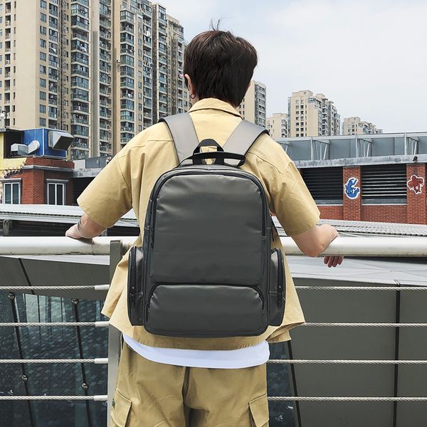 

fashion backpack large capacity business travel bag korean backpack computer bag men's high school student bags
