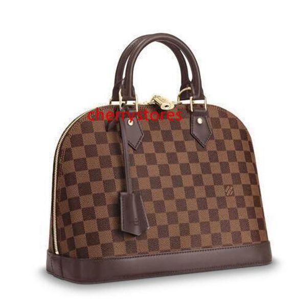 

n53151 alma pm женщины мода шоу плечо сумка totes сумка top ручка cross body посланник сумка