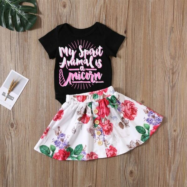 

summer newborn toddler baby girls outfit clothes jumpsuit skirts set, White