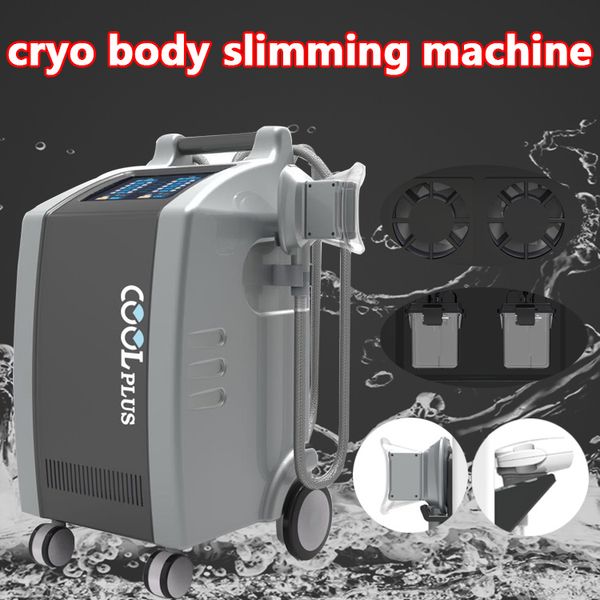 

новая портативная криолиполизная машина для крио двойного подбородка и удаления жира для похудения cool scuplting имеет 4 ручки