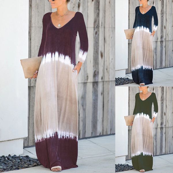 

swimsuit for women beach skirt pareo swim dress capes the sea and women' beachwear 2019 new winter neck big print long sleeve, Blue;gray