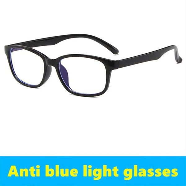 

12454 vintage new blue light fashion glasses anti blue rays radiation blocking glasses men women goggles gafas mujer/hombre, White;black
