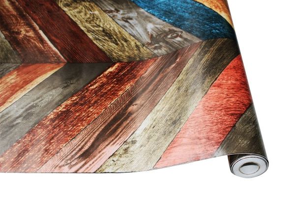 

roll vintage wood 3d self adhesive wallpaper for walls rolls mural contact paper living room kitchen bathroom home decor