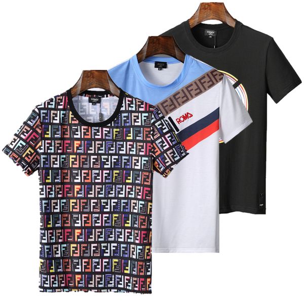 

2019 новая Италия Марка футболка мужчины с коротким рукавом рубашки хлопок отложны