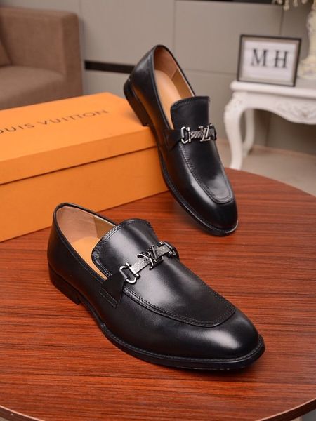 

high-end luxury fashiondesigner men's party casual dress shoes business wedding shoes classic shoes triple platform vintage men's, Black